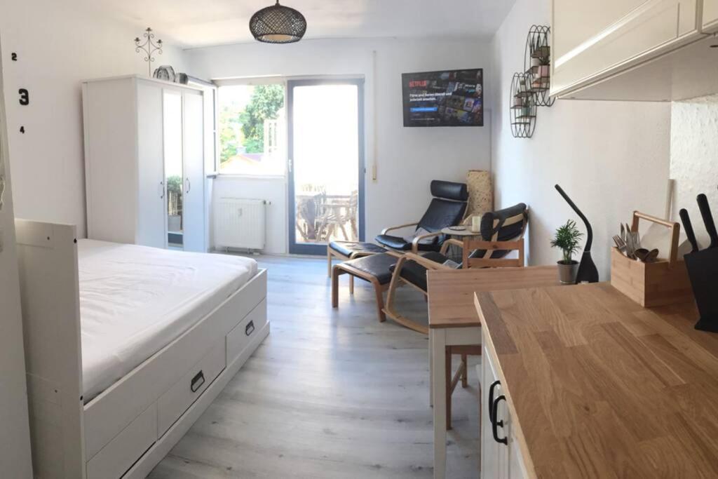 Apartment-Mitten In Konstanz, Gratis Parkplatz & Fahrrader, Netflix Tv Dış mekan fotoğraf